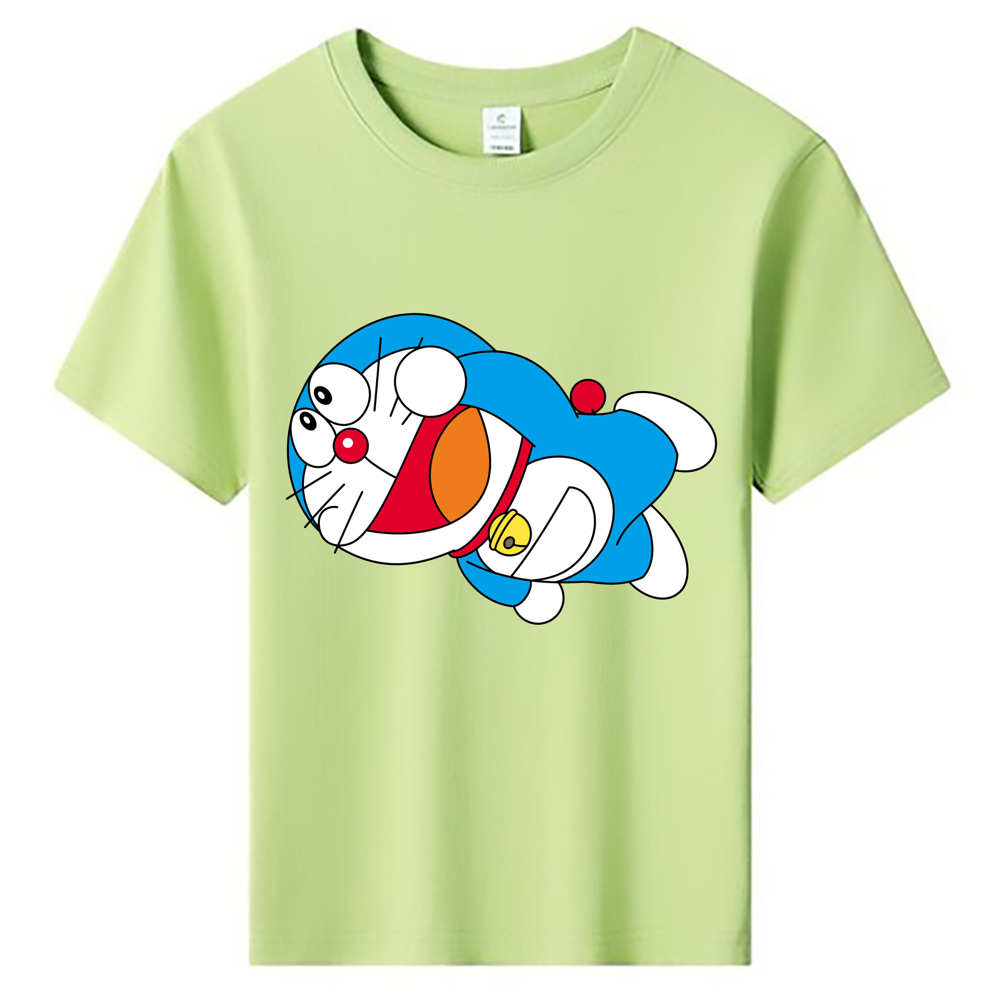 （画像用） ドラえもん Doraemon 綿100％キッズTシャツ（フロントプリント）